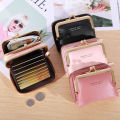 Mumu 1076 Korean Cute Coin Purse Detachable Wallet Ladies Card Holder Elegant Wallets For Woman. 