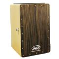 MP  Adjustable Cajon box with padded Bag Maverick Percussion Adjustable Snare Wire Cajon Box Drum with Padded Gig Bag and padded foam seat - Natural Faceplate, 19"x12"x11" MP Cajon. 