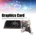 Computer Graphics Card PCI Express 1.1 X16 High Definition Multimedia Interface Cooling Fan Gaming Graphics Card 64bit GT610 2GB for Computer. 