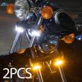 , Blinker Light, 2 LED Strip, Motorcycle Indicators, for Scooters Vehicle. 