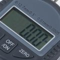 Digital Thickness Gauge Electronic Thickness Meter Measure Thickness of Paper Cloth Thin Metal Micrometer 0.01mm B. 