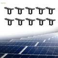 10Pcs Water Drain Clips Pv Module Maintenance Photovoltaic Clip Mud Removal Roof 45mm. 