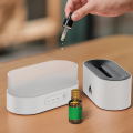 250ml USB Flame Air Humidifier | Flame Aromatherapy Machine | Essential Oil Aroma Diffuser | 3D Fire Mist Home Décor. 