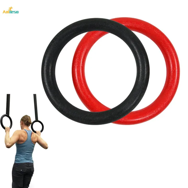 2x%20Gymnastics%20Rings%20Training%20Rings%20for%20Women%20Men%20Non%20Slip%20Rings%20Training%20Pull%20up%20Exercise%20Rings%20Gym%20Rings%20Fitness%20Equipment%20-%20Image%205