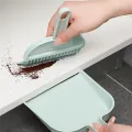 JAERBEE Hedgehogs and Other Small Animals - Mini Dustpan and Brush Set Cleaning Tool for Animal Waste (1 Pack). 