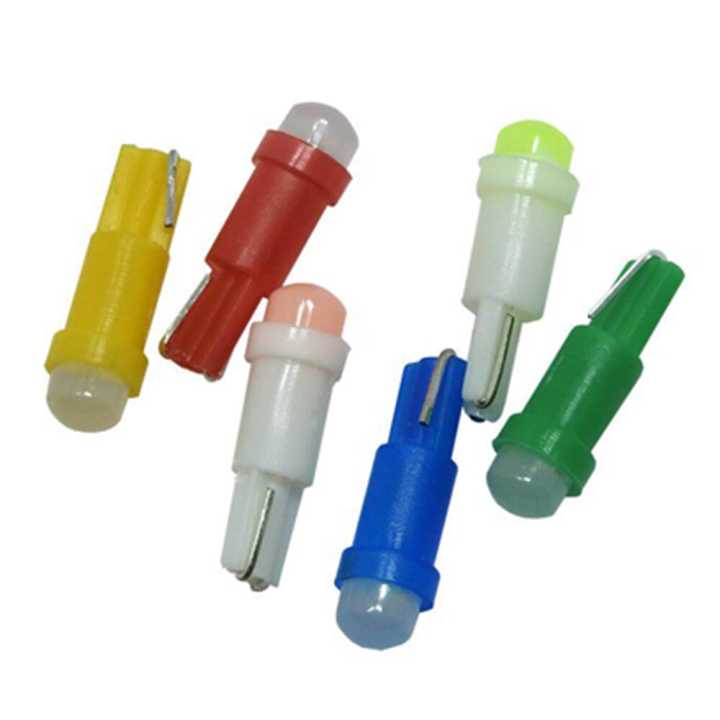 10pc T5 Led Car Dashboard Light Instrument Automobile Door 12V Car Styling Lights