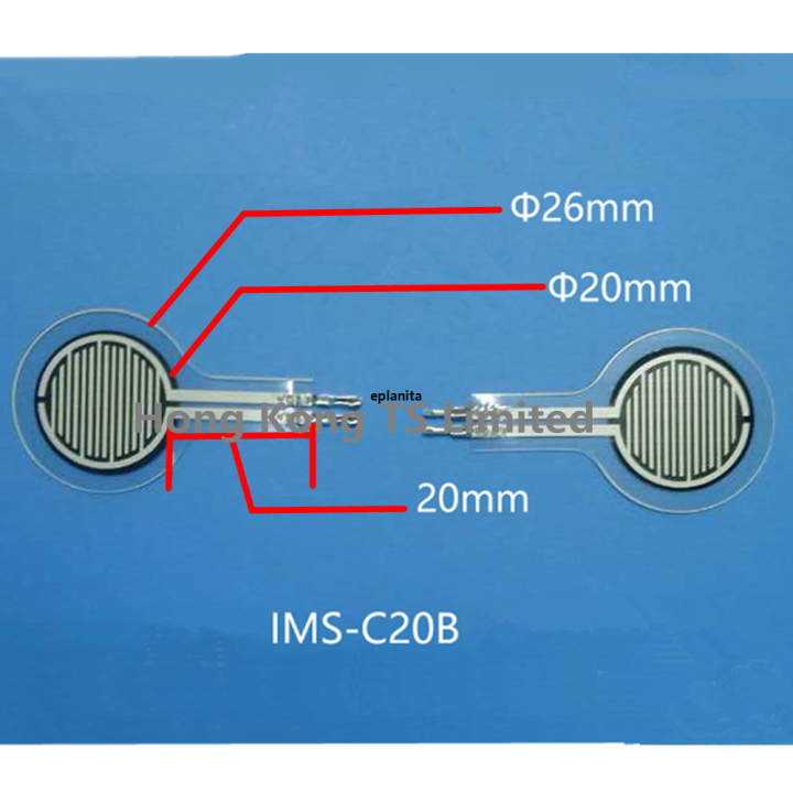 【ZenithMart】1/2/10/20/50/10/150KG Film Pressure Sensor IMS-C20B ...