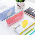 Cute Pencil Case Design Stylo (French For Pen) PU Leather Pencil Case Summer School Supplies Watermelon Print Pencil Bag. 