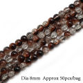 Crackle Glass Bead Ready Stock Size 4 6 810mm For Beading Jewelry Diy Craft Bracelet Necklace Earing. 