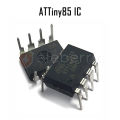 ATTiny85 Programmer AVR 8-Bit Microcontroller DIP IC ATTiny 85 20PU 8KB Flash Memory Integrated Circuit. 