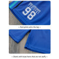 Yfashion 2pcs Boys Short Sleeves T-shirt Set Casual Quick-drying Tops Shorts Sportswear Training Suit For 4-10 Years Old Kids. 