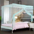 Mosquito Net 2023 New Household Bedroom Dorm Installation-Free Old Floor Single Door Single Double Bed Mosquito Net. 