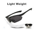 Geepact Bicycle Sunglasses Cycling Sunglasses for Men Women Cycling Riding Running Glasses with 3 Interchangeable Lenses. 