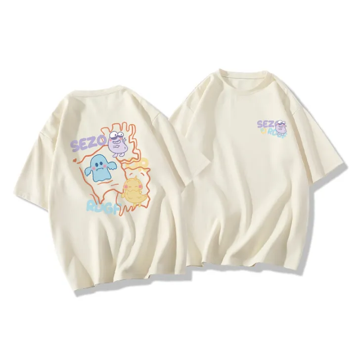 SELVZE%20The%20Korean%20Version%20of%20The%20Casual%20Funny%20Print%20Couple%20Tops%20for%20Woman%20-%20Image%204