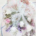 Soft flower Packaging gauze Elegant Roll yarn 50cmx4yard size Packaging gauze Beautiful Snow dot yarn net for Floral. 