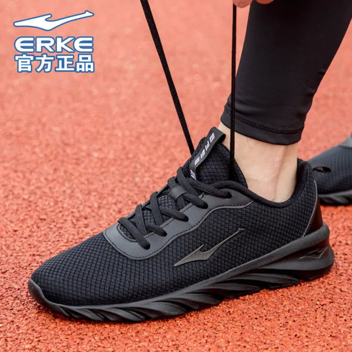 Hongxing%20Erke%20Men's%20Shoes%20Sports%20Shoes%20Men's%20Summer%20New%20Mesh%20Running%20Shoes%20Black%20Casual%20Shoes%20Men's%20Breathable%20Mesh%20Shoes%20-%20Image%203