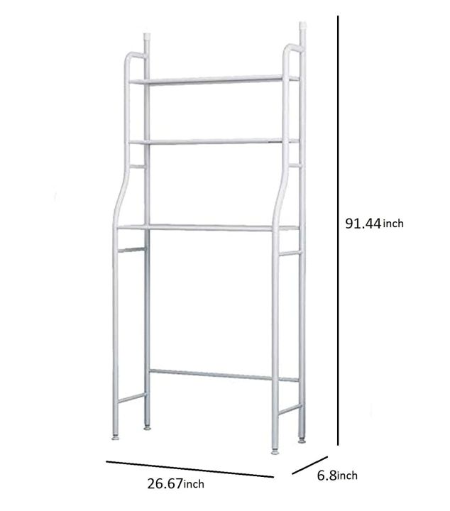 Storage%20Rack%20Shelf%20Over%20Washing%20Machine%20Adjustable%20Standing%20Organizer%203%20Tier%20Non%20Slip/Over%20The%20Toilet%20Rack%20Space%20Organizer%20-%20Image%204