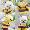VibeVendor MOLAMGO Little Bee Dress Up Halloween Costume Dog Clothes Cat Clothes Dog Bee Costumes Bumblebee Pet Hoodies for Small Dog Winter Cat Clothes Hooded Puppy Sweatshirt. 
