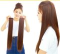 2 Clip Straight Long Hair Pony Wig Ponytail Tail Hair Cosplay Hair Wig Fiber Synthetic Fake Hair Extensions For Women C255 L. 