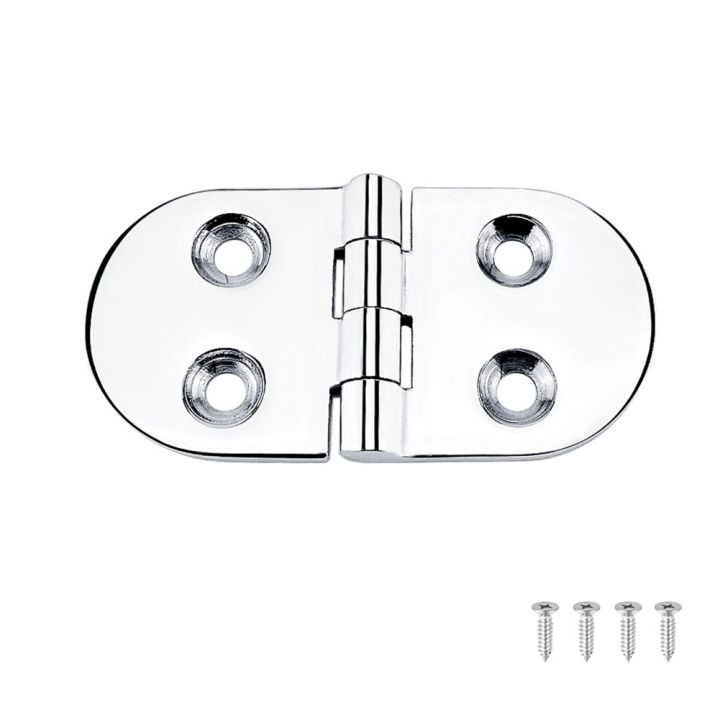 OUMERY 316 Stainless Steel Boat Caravan for RV Deck Hinge Cupboard Cabinet Drawer Door Strap Butt Hinge Hardware