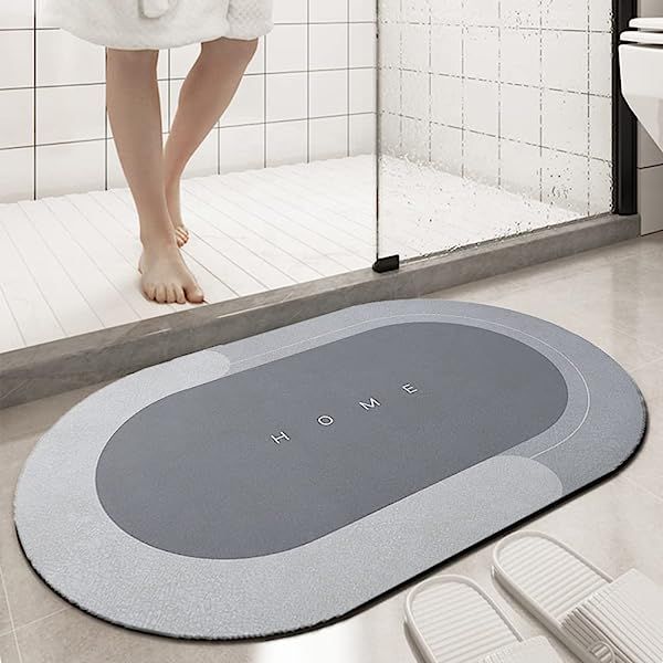 Bathroom mat, Non Slip bathroom mat, smooth absorbent bath mat, quick dry bath mat