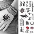 Waterproof Temporary Tattoos Card Ladies And Gents Tattoo Stickers For Girls And Boys. 