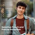 Soundpeats T3 Pro Wireless Earbuds with Call Noise Cancellation, Equipped with 12mm Drivers, Bluetooth 5.4 Technology, 4-Microphone AI Enhanced Calls with ENC Noise Cancellation. 