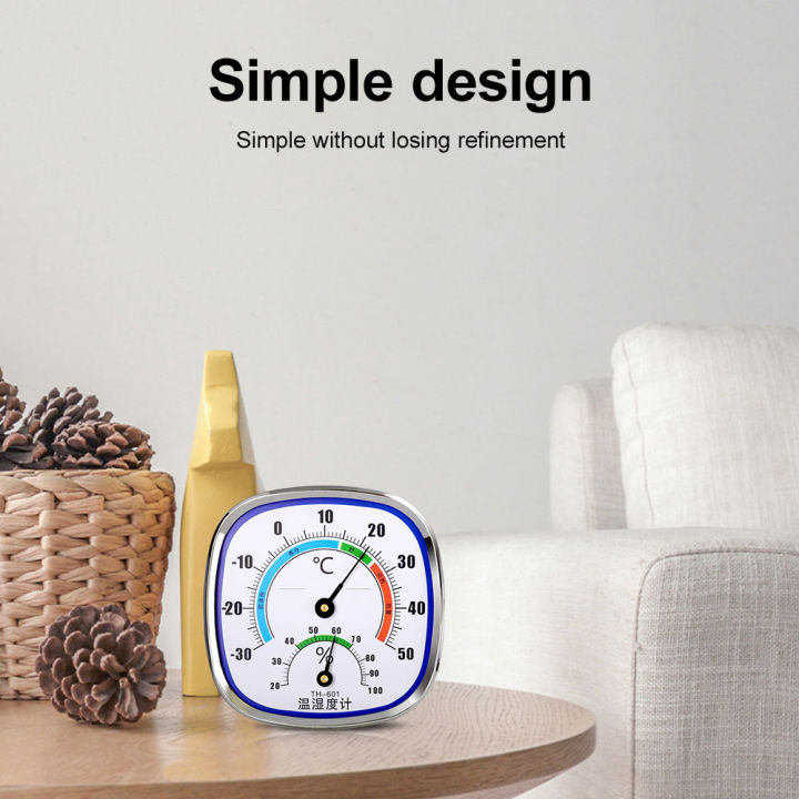 Measure Humidity Tool Digital Temperature Humidity Gauge Meter Indoor Outdoor Wall Mounted ...