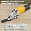 Angle Grinder Universal Adaptor Electric Trimming Machine Cutting Conversion Head Woodworking Tool Full Range Electric Shovel Wrench. 