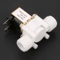 Dc12v N/C Normally Closed Water Solenoid Valve G1/2-Inch Plastic Electrical Solenoid Valve For Automatic Water Lines On and Off. 