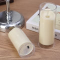 Led Flameless Electric Candles Lamp Acrylic Glass Battery Flickering Fake Tealight Candle Bulk for Wedding Christmas. 