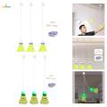 Indoor Badminton Trainer Lightweight Adjustable Height Self Training Device Solo Practice for. 