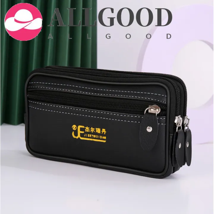 (New) cow leather belt phone bag unique purse waist bag for men waist pack leather purses and bags hang purse purse