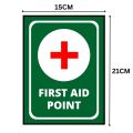 First Aid Point Sign Board - FOAM BOARD MATERIAL. 