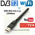 Wireless Wifi Adapter (USB Wifi Antenna 2dB 150mbps. 