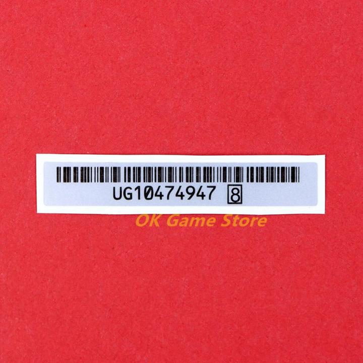 30pcs Back Sticker Label Barcode For Ndsl Serial Number Bar Code For 3ds 3dsxl New 3dsxl Ndsixl Controller Universally