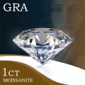 100% Genuine Loose Gemstones Moissanite Stones GRA 1ct D Color VVS1 Lab Diamond Stone Excellent Cut For Diamond Ring In Bulk Gem. 