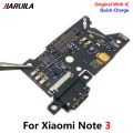 New Original USB Charging Port Plug Dock Connector Board Flex Cable With Full IC For Xiaomi Mi Note 3 Charging Connector Board. 