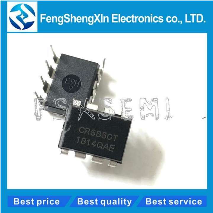 10pcs/lot CR6850T CR6850 DIP-8 switching power chip