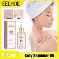 EELHOE Full Body Massage Oil Improve Skin Dryness Moisturizing Skin Nourishing Body Oil Peach Repair Skin Care Body Shimmer Oil. 