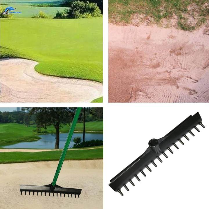 Personal Golf Bunker Rake Head Standard Professional Sand Pitch Garden ...