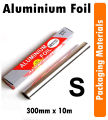 Aluminium Foil Non Stick Foil Sheets 300mm x 10m Small. 