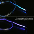 3mm Car Interior Decor El Fiber Optic Neon Wire Strip Extension Accessories For Ambient Lighting Equipment. 