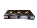 Non-Stick Gas Cooker triple burner Amilex Brand Cosmo Burner. 