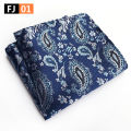 【ComfyCrossing】Men Polka Dot Handkerchief Paisley Flower Pocket Squares Suit Kerchief Silk Napkin Men Pocket Square Silk Handkerchief. 