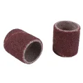 132 Pcs Drum Sanders Set Including 120 Pcs Sanding Bands and 12 Pcs Drum Mandrels. 