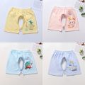 Open-Seat Pants Baby Boy and Baby Girl Pure Cotton Open-Seat Pants Baby1-2Years OldaBreathable Summer Thin Children's Open Crotch Shorts. 