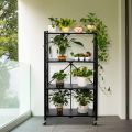 Heavy Duty 4-layer foldable Shelf, kitchen storage rack, No Assemble Required, Microwave and Oven Rack. 