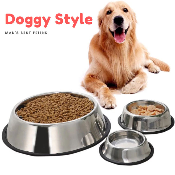 Large 26cm Bowl Stainless Steel Pets Dogs Food Feeder Dog Food Bowl Food Bowls Foods Bowls Dogs Sell Pet Feeders Water Bowl Dog Bowl Dog Plate Food Plate Dog Dish Food Dish Food Dispenser Water Dispenser Food Utensil Puppy Cat Food Water Feeding