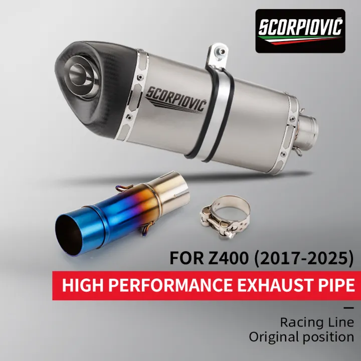 Motorcycle%20Exhaust%20Slip%20on%20For%20Ninja%20400%20Z400%202017-2021%2051mm%20Tubo%20De%20Escape%20Muffler%20System%20Accessories%20-%20Image%202